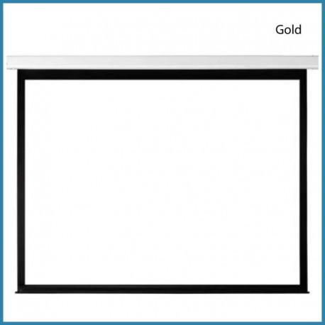 Projectorpark Gold 203 x 115 cm Motorlu Projeksiyon Perdesi