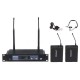 Karsect KRU 102/99LH UHF Yaka + Headset Telsiz Mikrofon