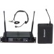Karsect KRU 101/9H UHF Headset Kablosuz Mikrofon