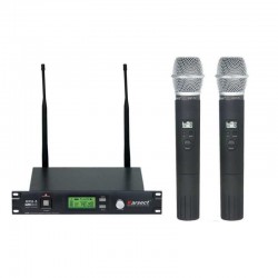 Karsect KRU 6/7 İkili Kablosuz El Mikrofonu